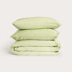Mint Bamboo Quilt Cover