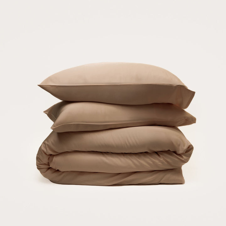 Bamboo Quilt Cover - Mocha