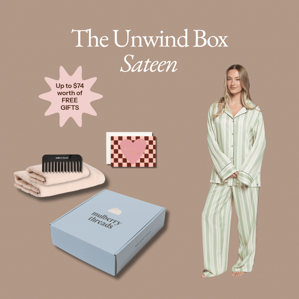 The Unwind Gift Box - Sateen