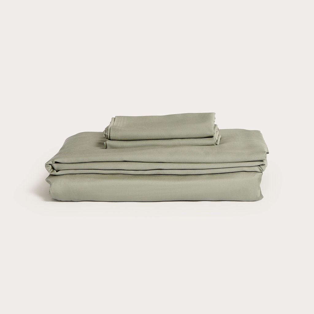 Olive Bamboo Sheet Set
