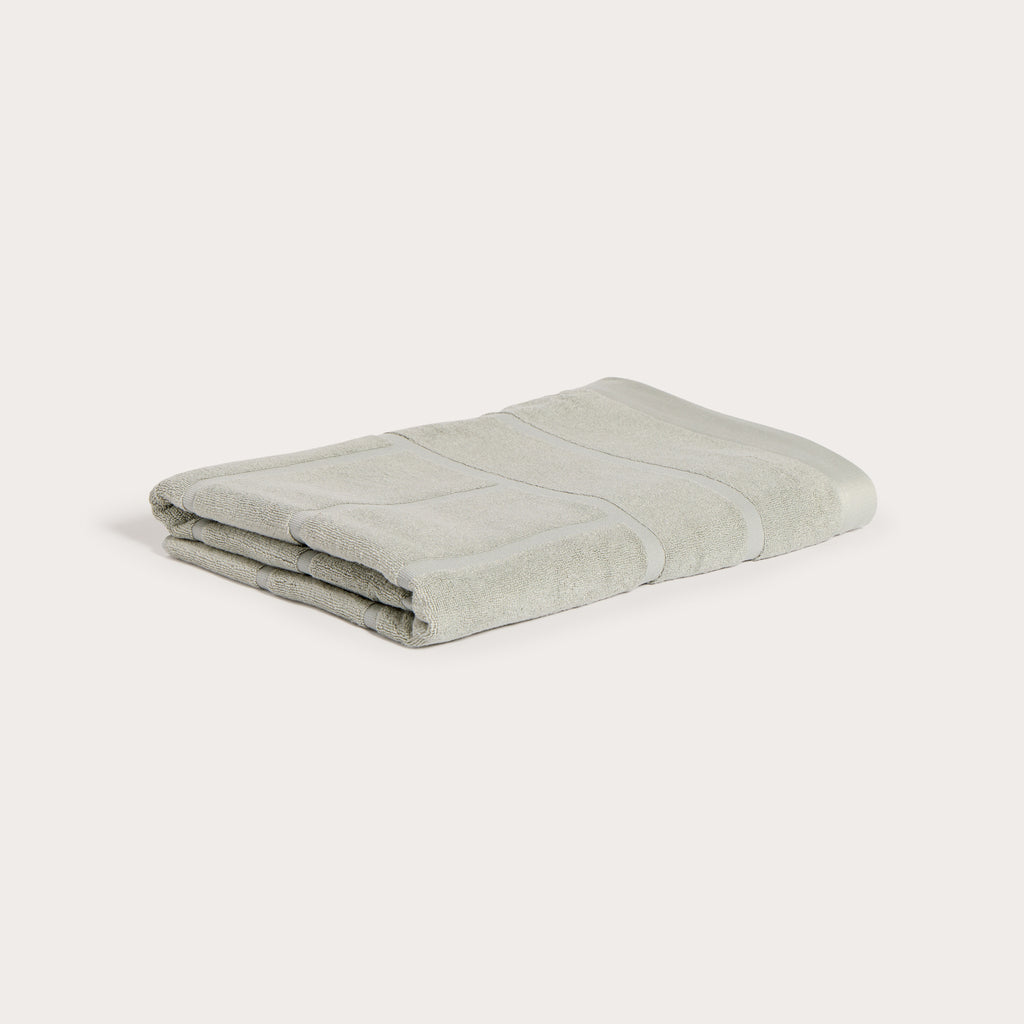 Roma Bath Sheet Seafoam