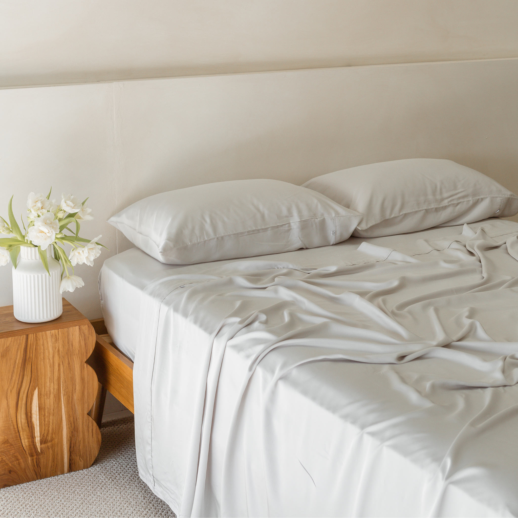 Silver Bamboo Sheet Set