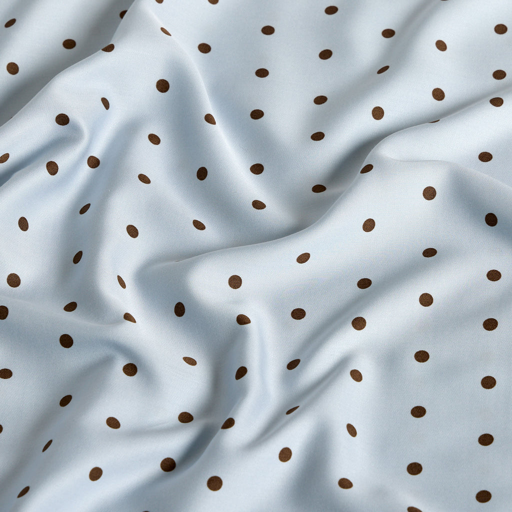 Sky Polka Dot Bamboo Sheet Set