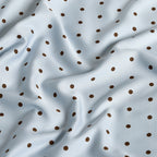 Sky Polka Dot Bamboo Sheet Set