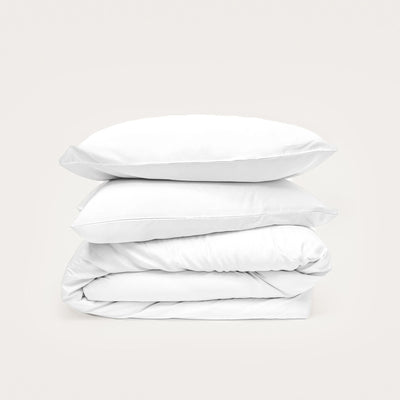 Bamboo Quilt Cover - White