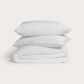 White Bamboo Quilt Cover