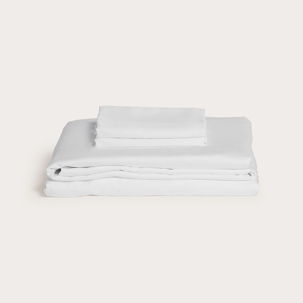 White Bamboo Sheet Set