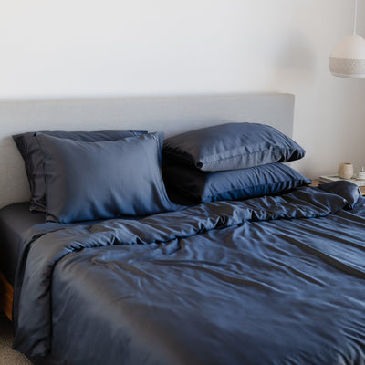 Bamboo Quilt Cover - Midnight