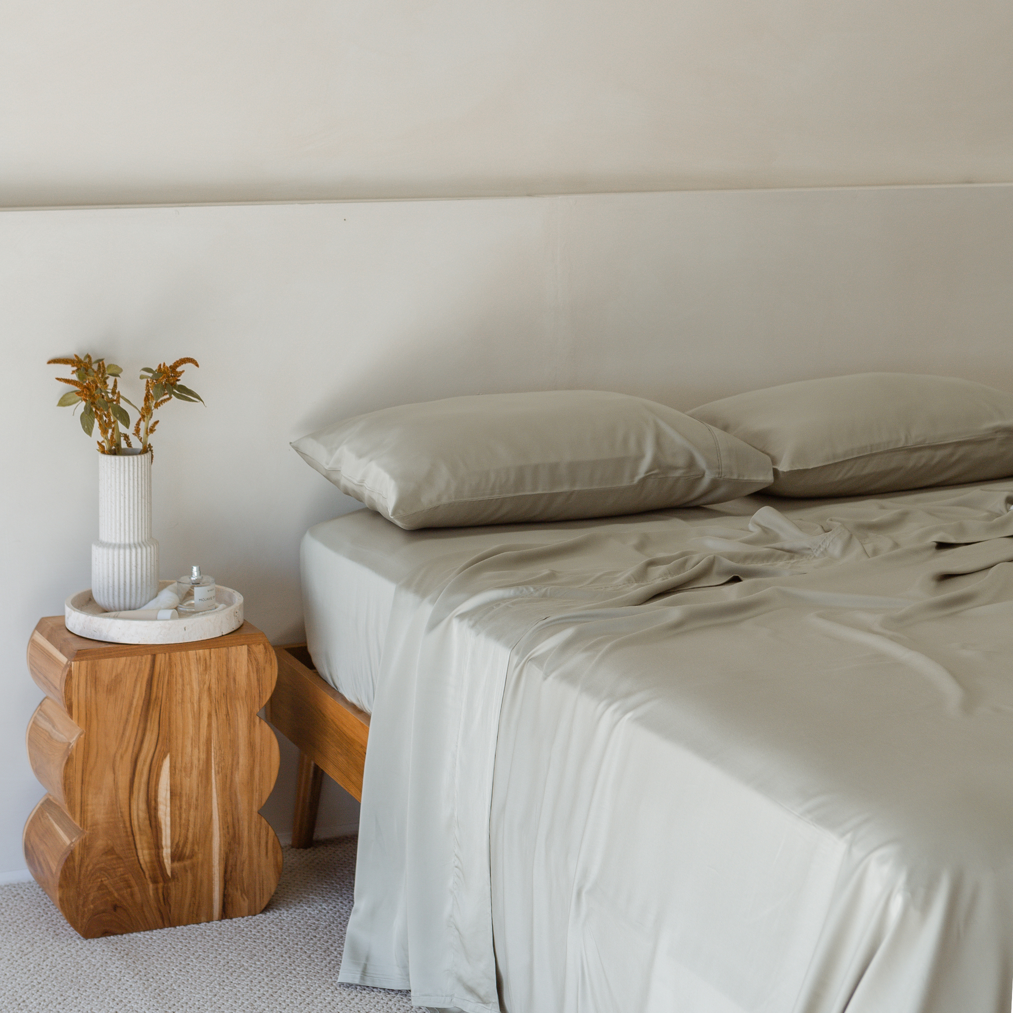 Olive Bamboo Sheet Set