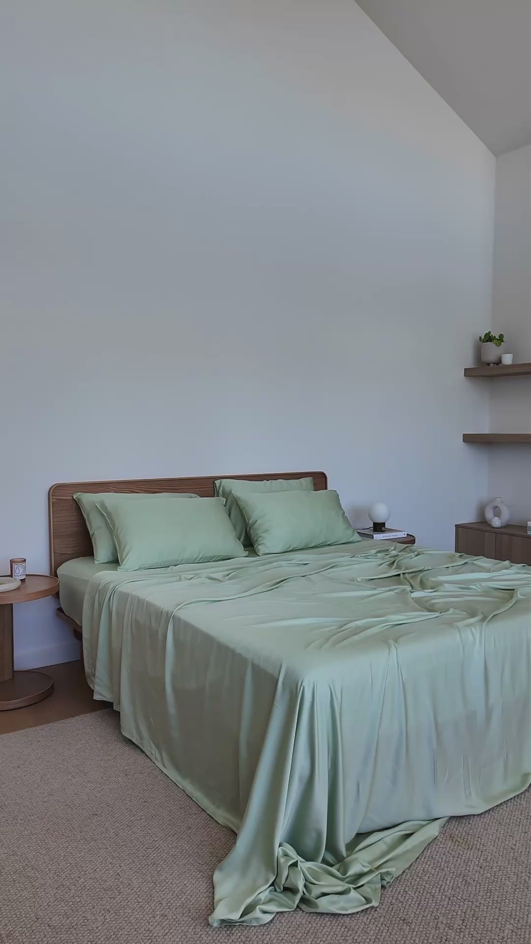 Mint Bamboo Sheet Set