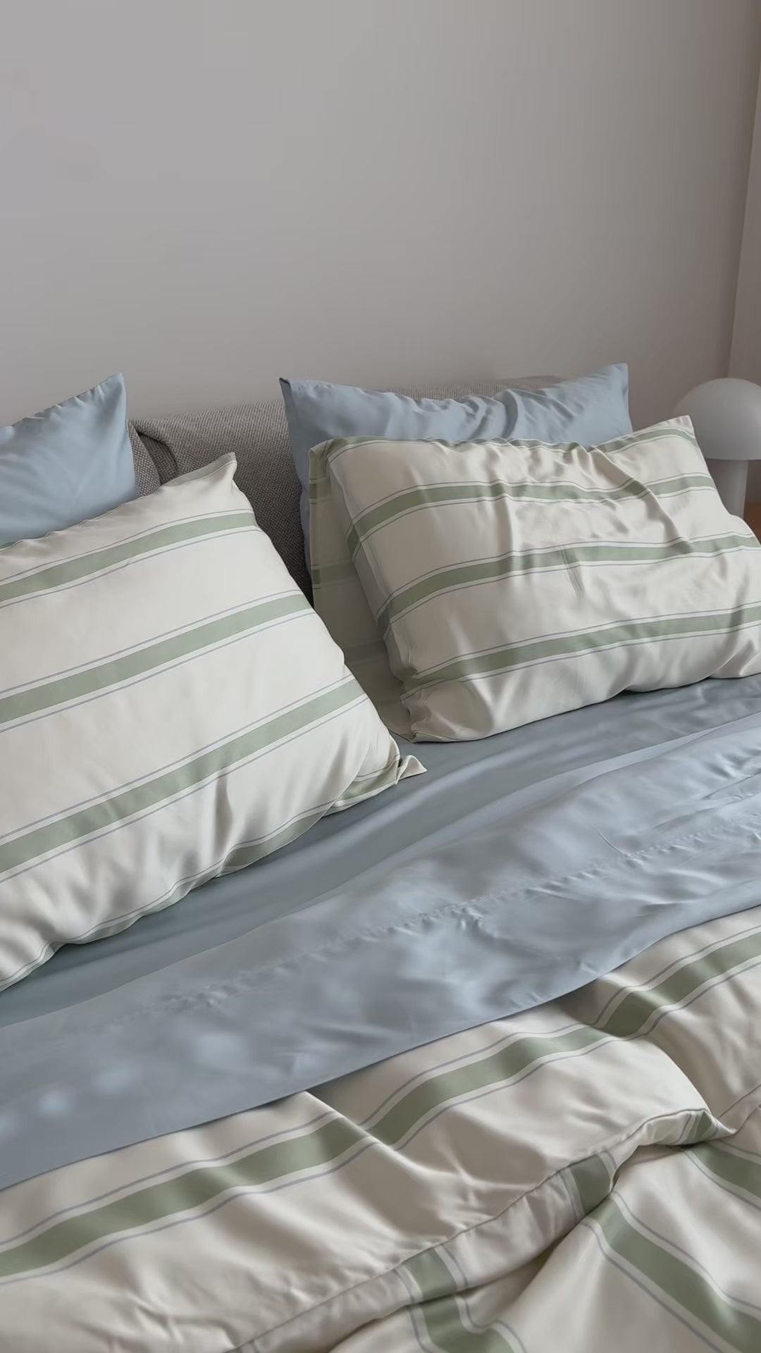 Meadow Stripe Bamboo Sheet Set