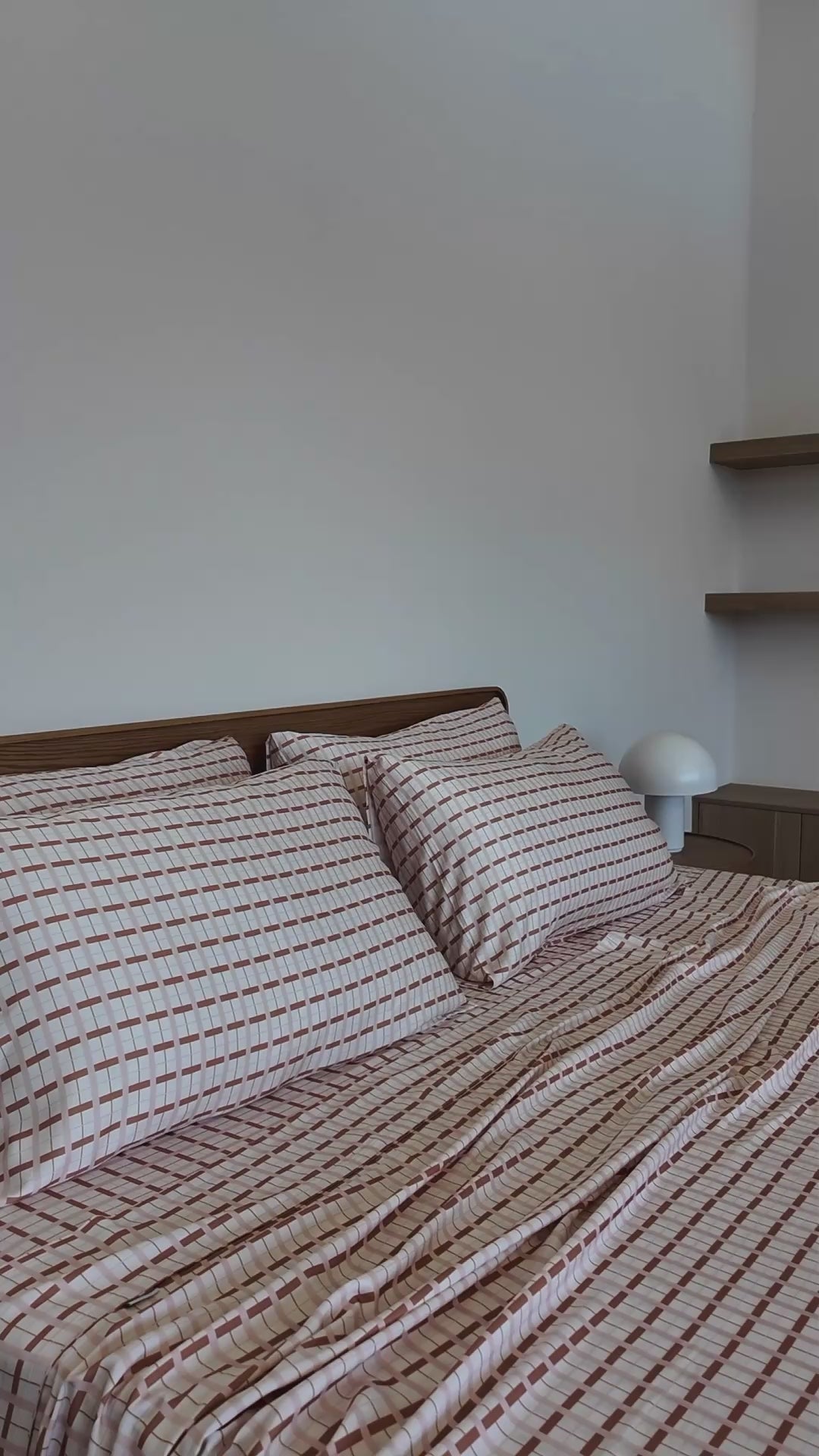 Maple Check Bamboo Sheet Set