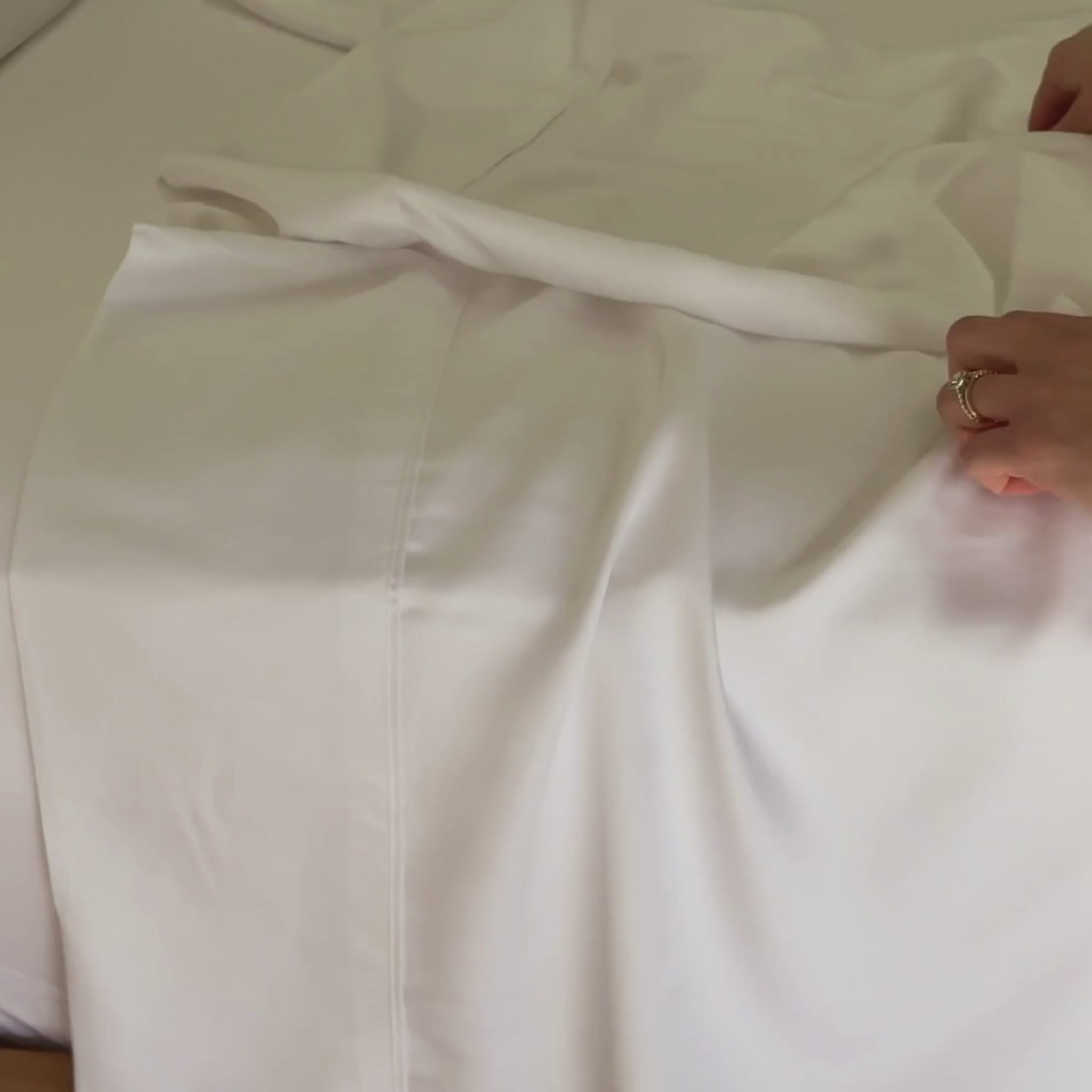 White Bamboo Sheet Set