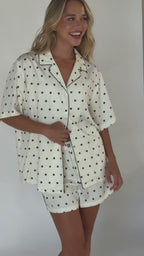Cloud Polka Dot Lottie Bamboo Short