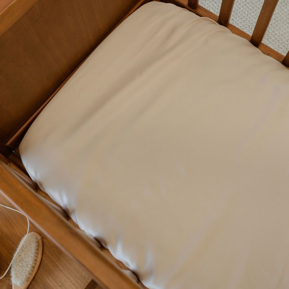 Bamboo Bassinet Fitted Sheet - Shell